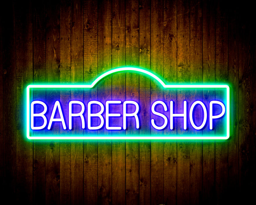 Barber Shop Flex Silicone LED Sign (Neon-Style, LED Technology) - Way Up Gifts