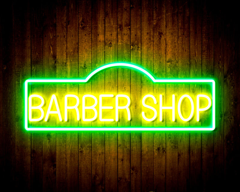 Barber Shop Flex Silicone LED Sign (Neon-Style, LED Technology) - LED Gift Works