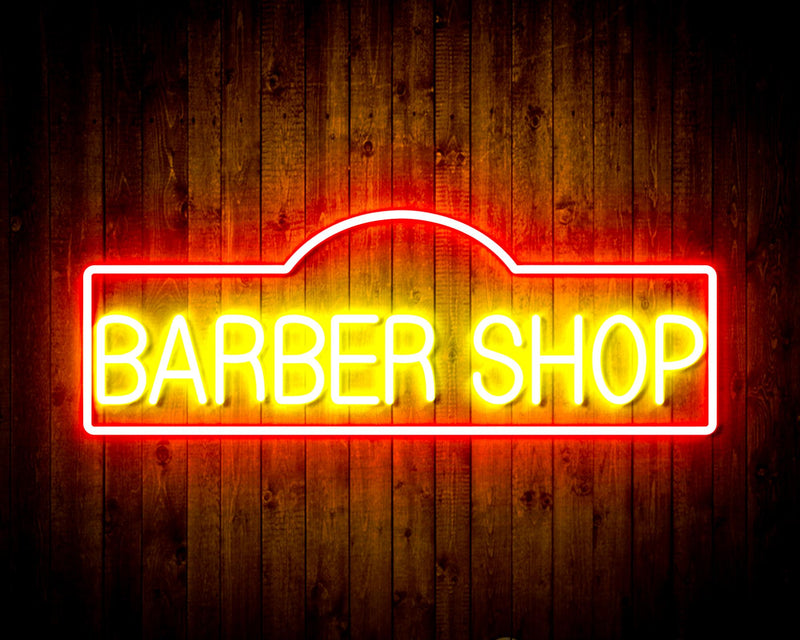Barber Shop Flex Silicone LED Sign (Neon-Style, LED Technology) - LED Gift Works