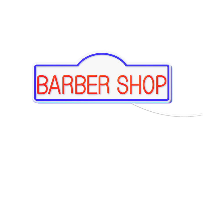 Barber Shop Flex Silicone LED Sign (Neon-Style, LED Technology) - Way Up Gifts