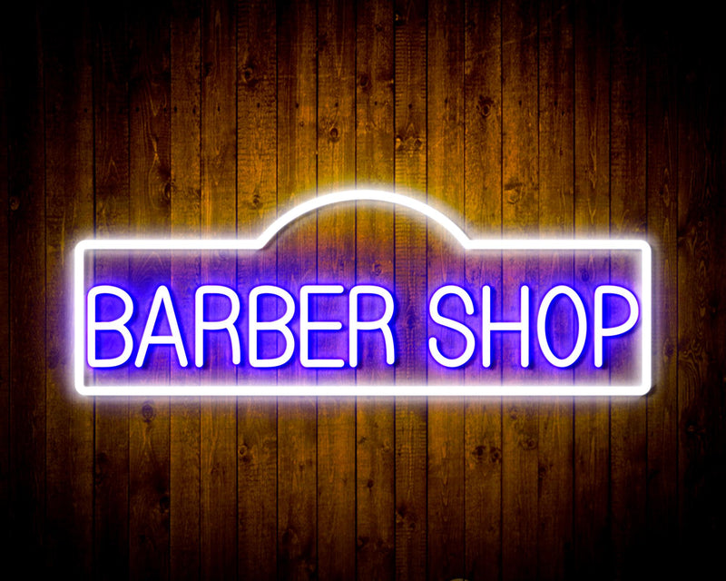 Barber Shop Flex Silicone LED Sign (Neon-Style, LED Technology) - LED Gift Works