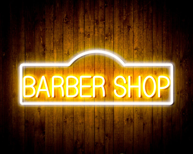 Barber Shop Flex Silicone LED Sign (Neon-Style, LED Technology) - LED Gift Works