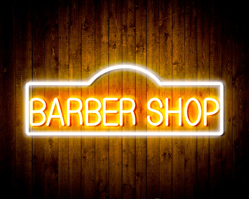 Barber Shop Flex Silicone LED Sign (Neon-Style, LED Technology) - LED Gift Works