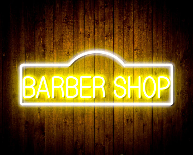 Barber Shop Flex Silicone LED Sign (Neon-Style, LED Technology) - LED Gift Works
