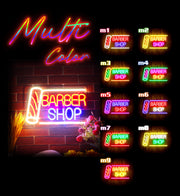 Barber Shop Flex Silicone LED Sign (Neon-Style, LED Technology) - LED Gift Works