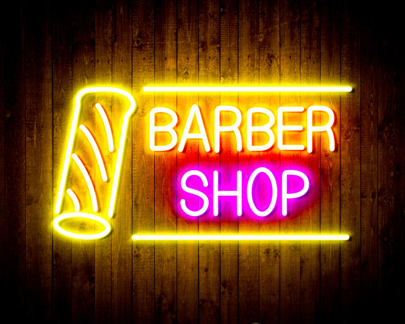 Barber Shop Flex Silicone LED Sign (Neon-Style, LED Technology) - LED Gift Works