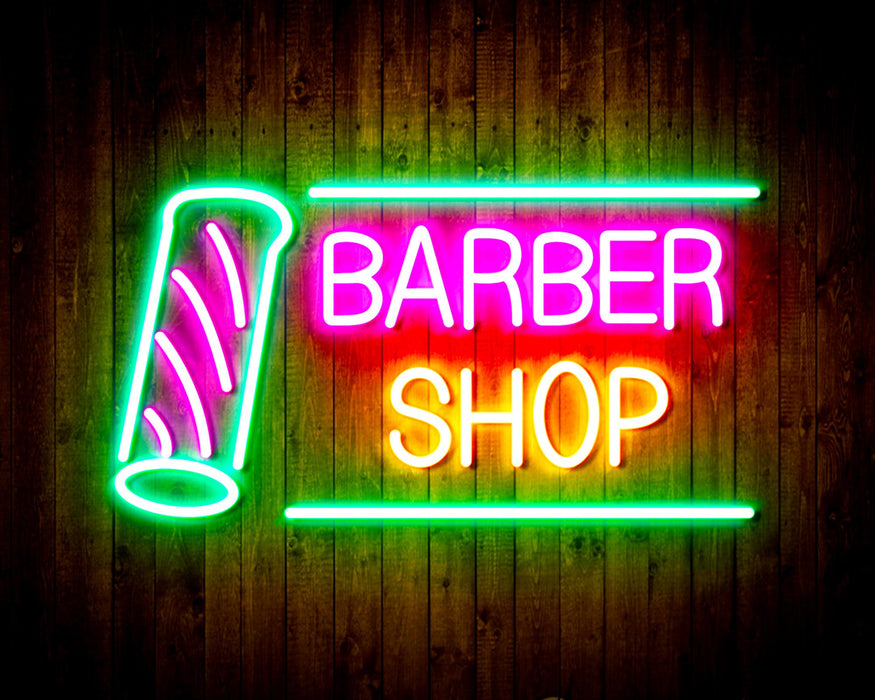Barber Shop Flex Silicone LED Sign (Neon-Style, LED Technology) - Way Up Gifts