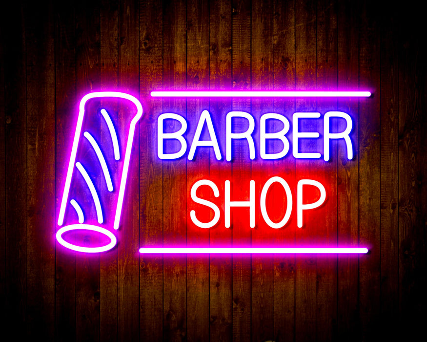 Barber Shop Flex Silicone LED Sign (Neon-Style, LED Technology) - Way Up Gifts