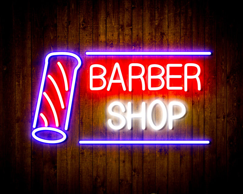 Barber Shop Flex Silicone LED Sign (Neon-Style, LED Technology) - LED Gift Works