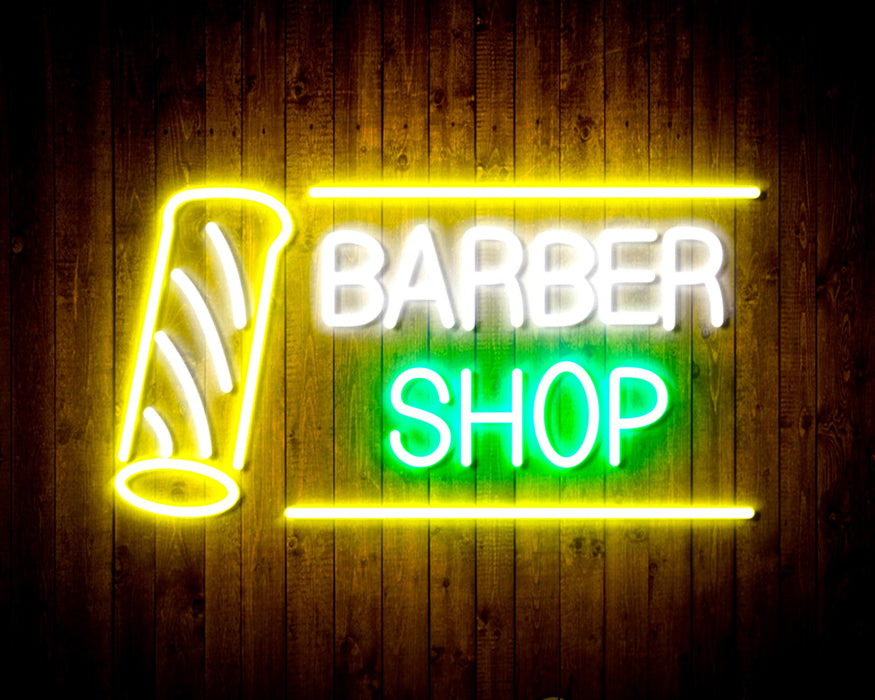 Barber Shop Flex Silicone LED Sign (Neon-Style, LED Technology) - Way Up Gifts
