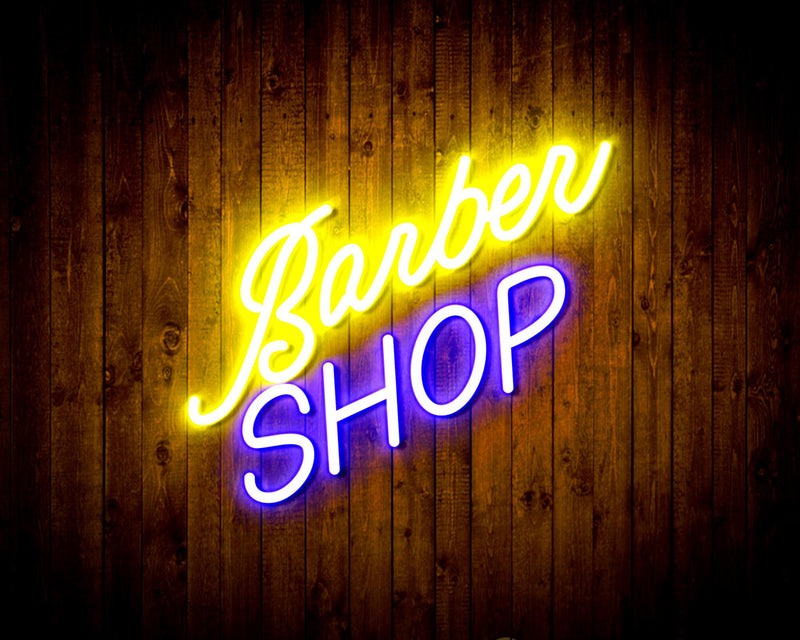 Barber Shop Flex Silicone LED Sign (Neon-Style, LED Technology) - LED Gift Works