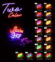 Barber Shop Flex Silicone LED Sign (Neon-Style, LED Technology) - LED Gift Works