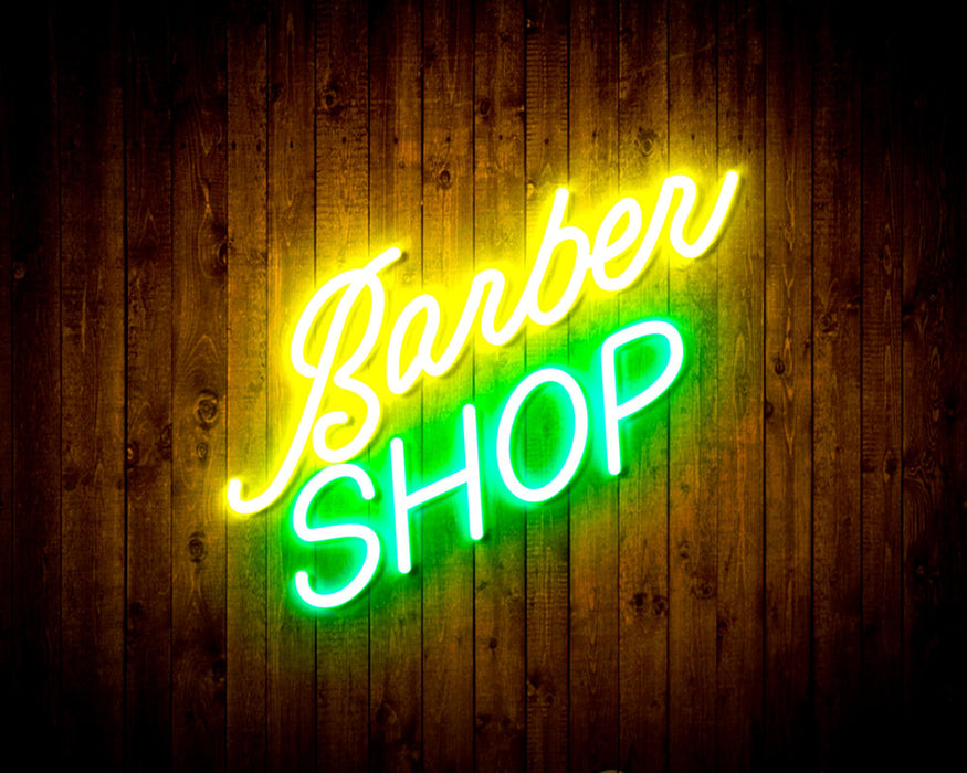 Barber Shop Flex Silicone LED Sign (Neon-Style, LED Technology) - Way Up Gifts