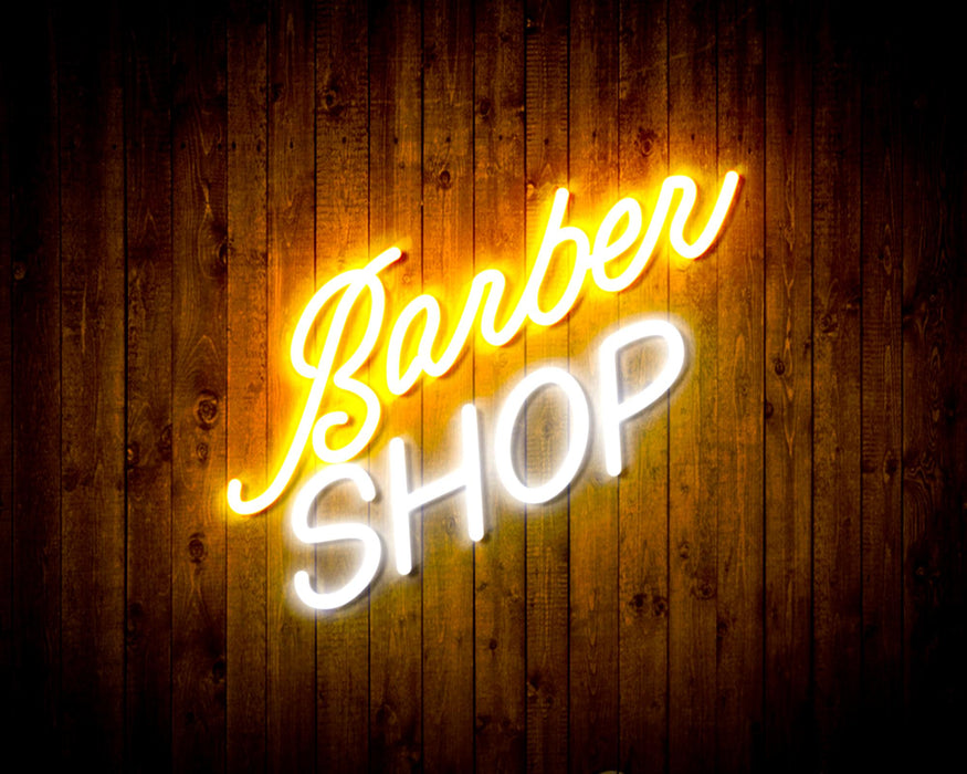 Barber Shop Flex Silicone LED Sign (Neon-Style, LED Technology) - Way Up Gifts