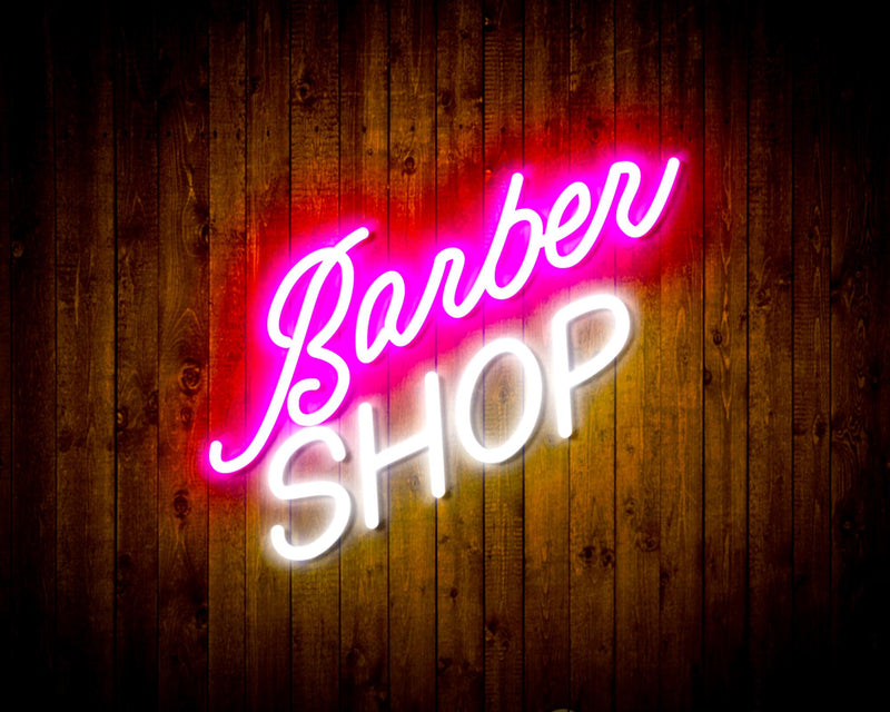 Barber Shop Flex Silicone LED Sign (Neon-Style, LED Technology) - LED Gift Works