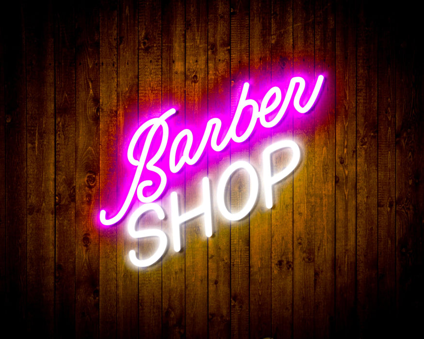 Barber Shop Flex Silicone LED Sign (Neon-Style, LED Technology) - Way Up Gifts