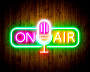 Microphone On Air Flex Silicone LED Sign (Neon-Style, LED Technology) - LED Gift Works