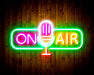 Microphone On Air Flex Silicone LED Sign (Neon-Style, LED Technology) - Way Up Gifts