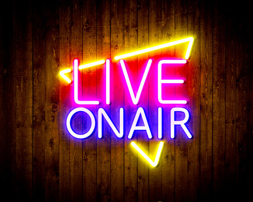 Live On Air Flex Silicone LED Sign (Neon-Style, LED Technology) - Way Up Gifts