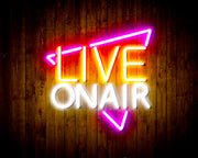 Live On Air Flex Silicone LED Sign (Neon-Style, LED Technology) - LED Gift Works