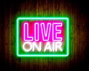 Live On Air Flex Silicone LED Sign (Neon-Style, LED Technology) - LED Gift Works