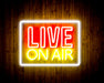 Live On Air Flex Silicone LED Sign (Neon-Style, LED Technology) - Way Up Gifts