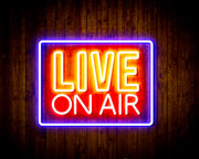 Live On Air Flex Silicone LED Sign (Neon-Style, LED Technology) - LED Gift Works