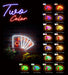 Poker Royal Flush Flex Silicone LED Sign (Neon-Style, LED Technology) - Way Up Gifts