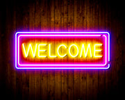 Welcome Flex Silicone LED Sign (Neon-Style, LED Technology) - LED Gift Works