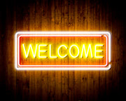 Welcome Flex Silicone LED Sign (Neon-Style, LED Technology) - LED Gift Works