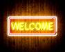 Welcome Flex Silicone LED Sign (Neon-Style, LED Technology) - Way Up Gifts