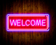 Welcome Flex Silicone LED Sign (Neon-Style, LED Technology) - LED Gift Works
