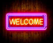Welcome Flex Silicone LED Sign (Neon-Style, LED Technology) - LED Gift Works
