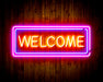 Welcome Flex Silicone LED Sign (Neon-Style, LED Technology) - Way Up Gifts