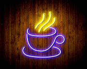 Coffee Cup Flex Silicone LED Sign (Neon-Style, LED Technology) - LED Gift Works