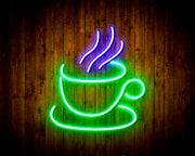 Coffee Cup Flex Silicone LED Sign (Neon-Style, LED Technology) - LED Gift Works