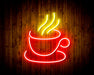 Coffee Cup Flex Silicone LED Sign (Neon-Style, LED Technology) - Way Up Gifts