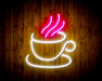 Coffee Cup Flex Silicone LED Sign (Neon-Style, LED Technology) - Way Up Gifts