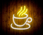 Coffee Cup Flex Silicone LED Sign (Neon-Style, LED Technology) - LED Gift Works