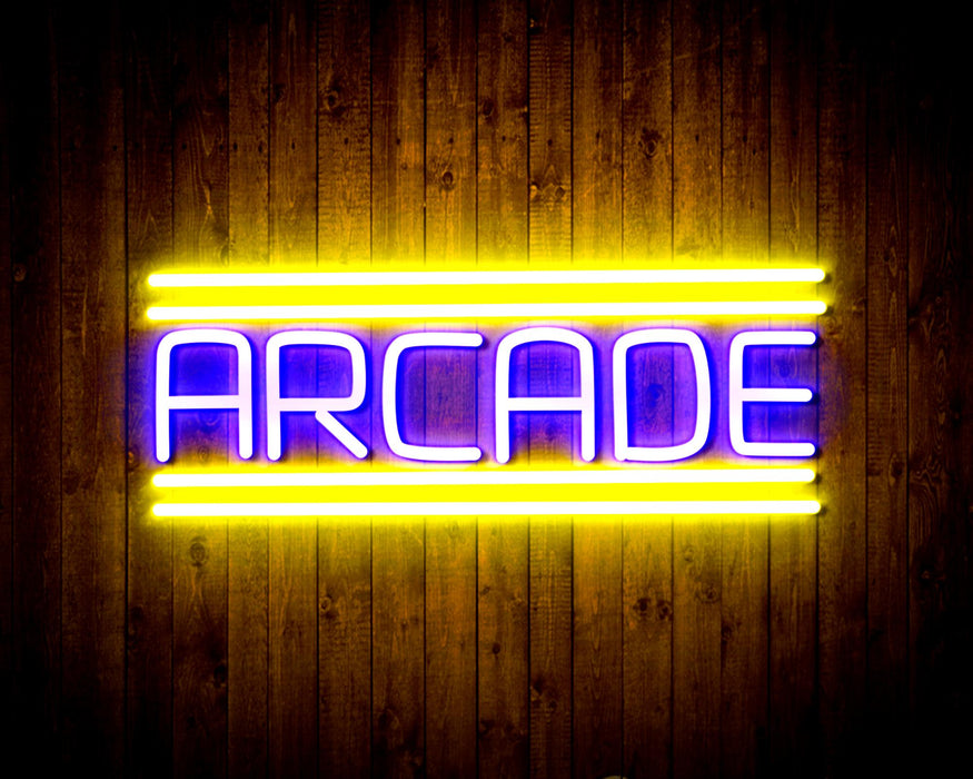 Arcade Flex Silicone LED Sign (Neon-Style, LED Technology) - Way Up Gifts