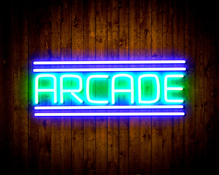 Arcade Flex Silicone LED Sign (Neon-Style, LED Technology) - Way Up Gifts