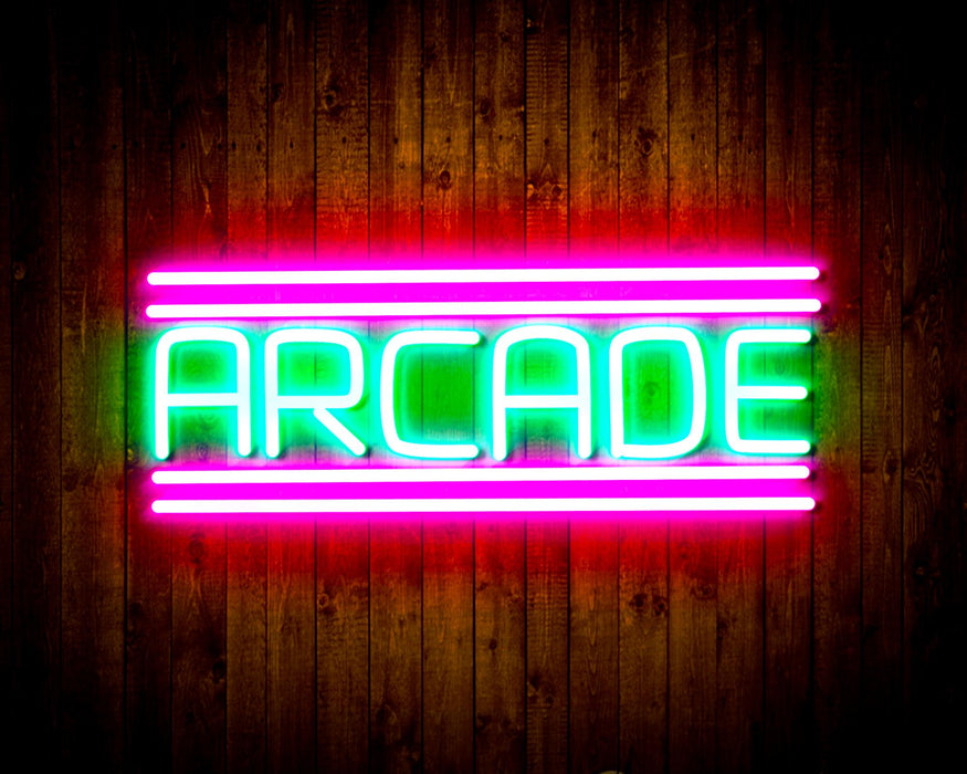 Arcade Flex Silicone LED Sign (Neon-Style, LED Technology) - Way Up Gifts