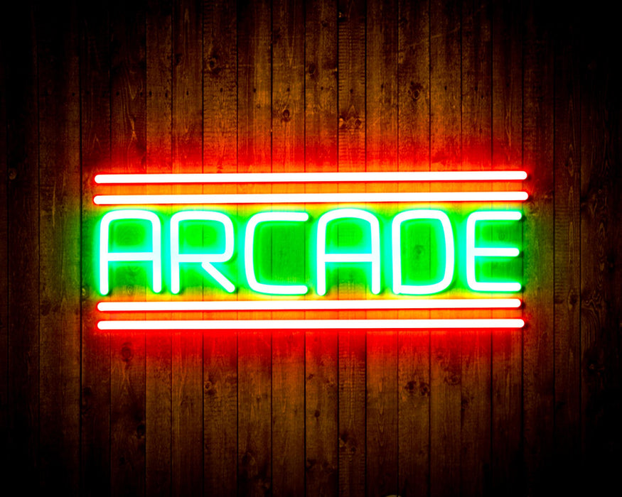 Arcade Flex Silicone LED Sign (Neon-Style, LED Technology) - Way Up Gifts