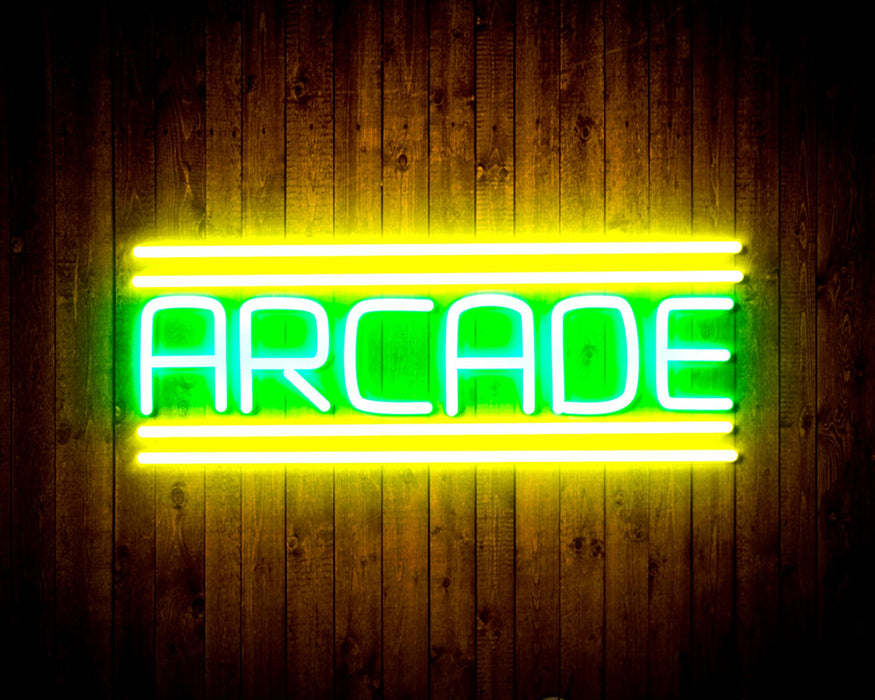 Arcade Flex Silicone LED Sign (Neon-Style, LED Technology) - Way Up Gifts