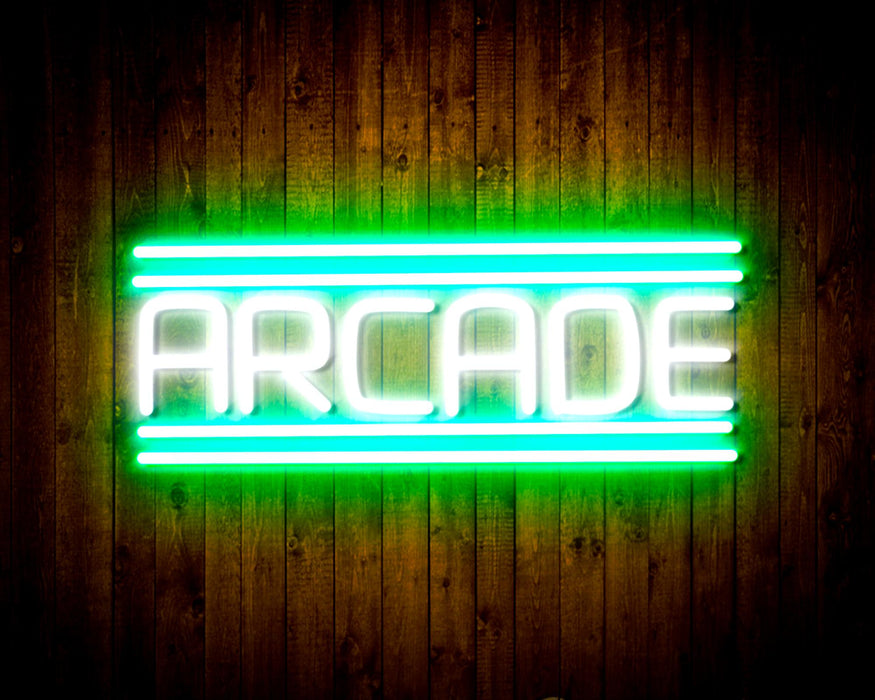 Arcade Flex Silicone LED Sign (Neon-Style, LED Technology) - Way Up Gifts