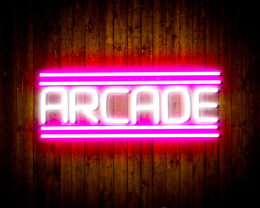Arcade Flex Silicone LED Sign (Neon-Style, LED Technology) - Way Up Gifts