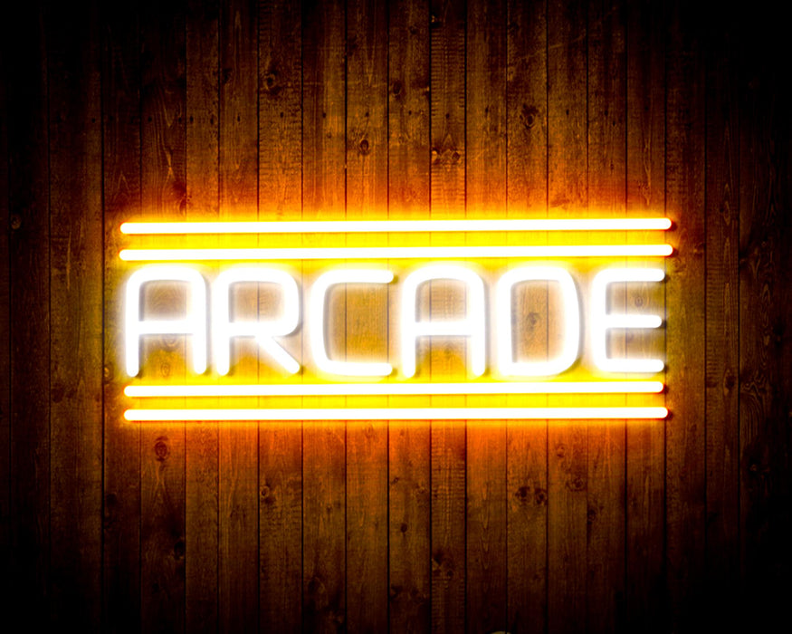 Arcade Flex Silicone LED Sign (Neon-Style, LED Technology) - Way Up Gifts