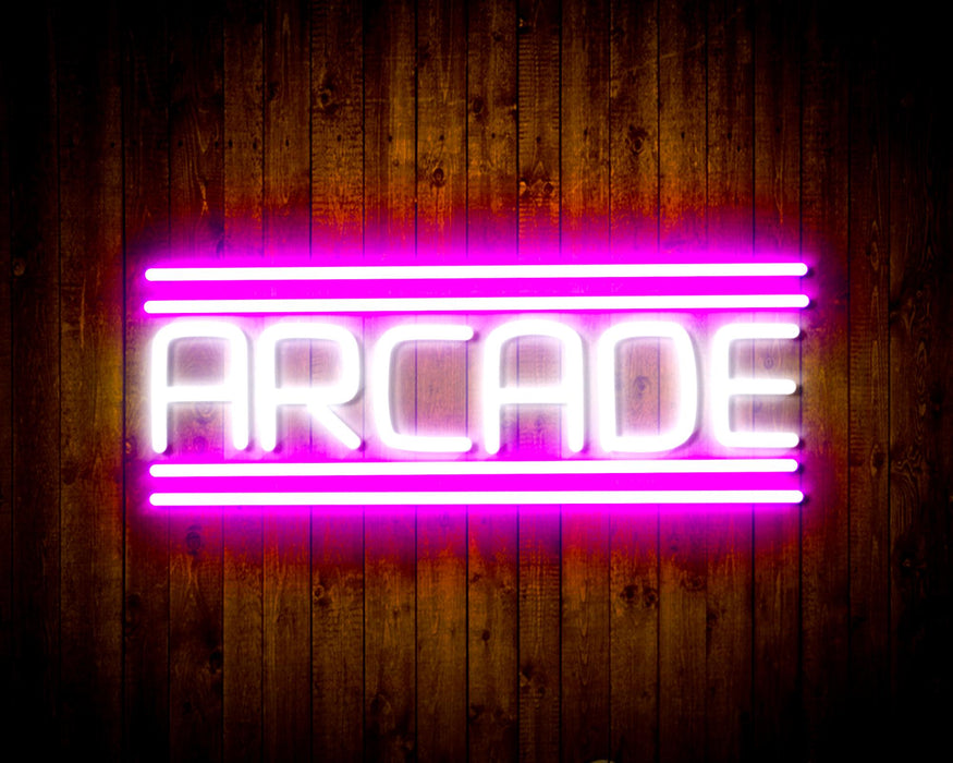 Arcade Flex Silicone LED Sign (Neon-Style, LED Technology) - Way Up Gifts