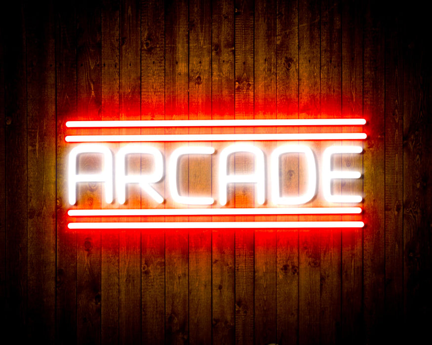 Arcade Flex Silicone LED Sign (Neon-Style, LED Technology) - Way Up Gifts