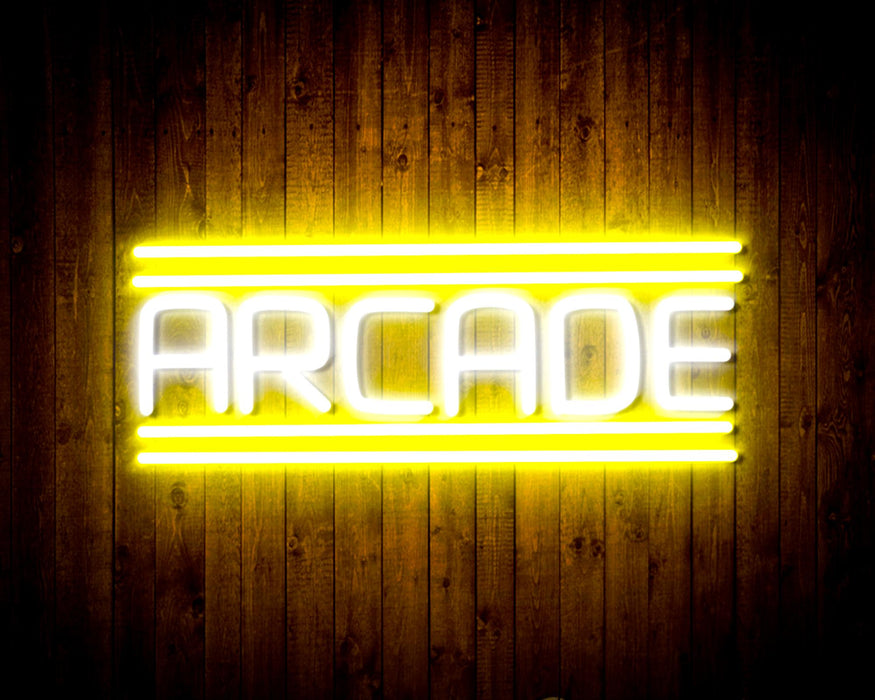 Arcade Flex Silicone LED Sign (Neon-Style, LED Technology) - Way Up Gifts